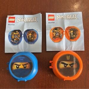 2018 Lego Ninjago JAY & COLE TRAINING Pods
